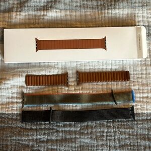 Three Apple Watch bands Designed for Apple Watch SE and series 6